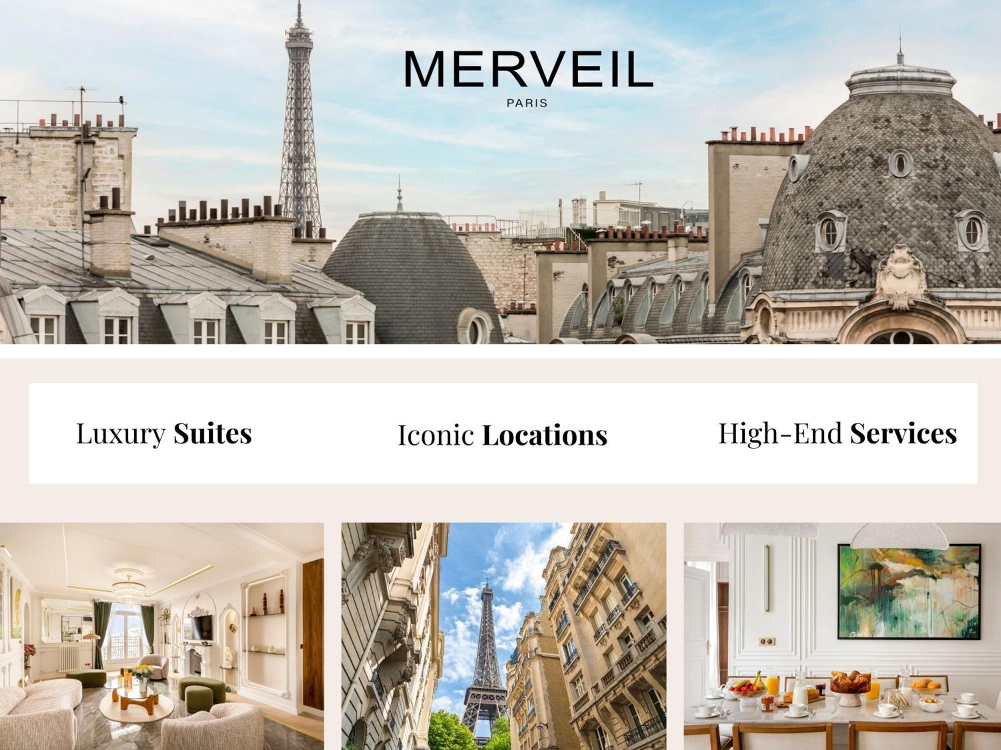 Merveil - Luxury Suite -Champs Elysees-Haussmann I Париж Екстер'єр фото